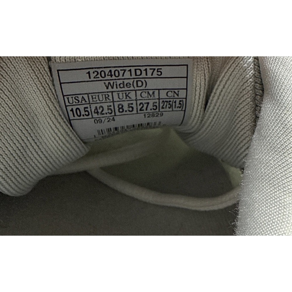 Brooks Ghost 16 White Blue Light Grey Women's Size 10.5 D Running Walking Shoes - Picture 11 of 12